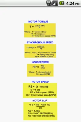 ELECTRICAL- INDUCTION MOTOR android App screenshot 3